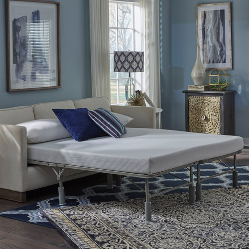 Slumber Solutions 4.5" Medium Memory Foam Mattress for Sofa Beds